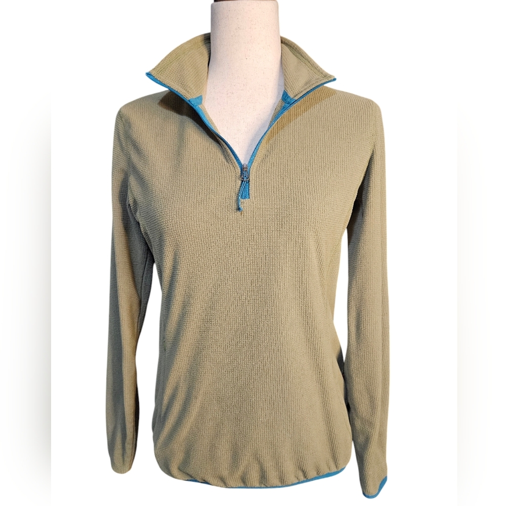 Orvis Women’s Green 1/4 Zip Pullover